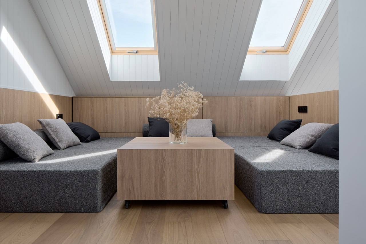 Паркетная доска Auswood Travel Oak Capri NFH392 1200×168×12 фото в интерьере